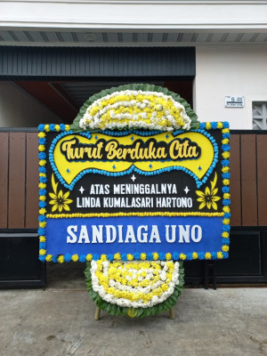Papan Bunga Duka di Kersanagara